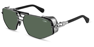 Cazal Cazal 050 Anniversary Edition Unisex Ruthenium Geometric Sunglasses