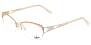 Cazal Cazal 1281 Unisex Pink Squared Eyeglasses