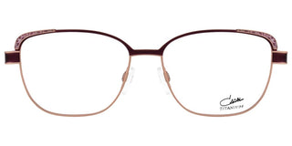 Cazal Cazal 1283 Unisex Rose Gold Geometric Eyeglasses