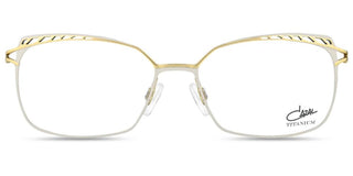Cazal Cazal 1293 Unisex White Geometric Eyeglasses