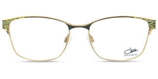 Cazal Cazal 1294 Unisex Gold Squared Eyeglasses