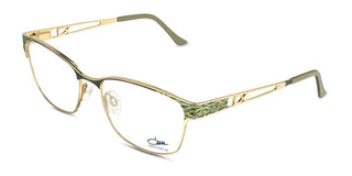 Cazal Cazal 1294 Unisex Gold Squared Eyeglasses