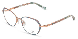 Cazal Cazal 4317 Unisex Blue Geometric Eyeglasses