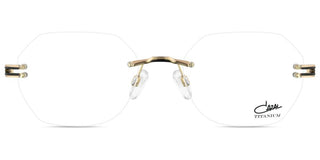 Cazal Cazal 4319 Unisex Gold Geometric Eyeglasses