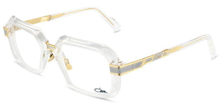 Cazal Cazal 6040 Unisex Transparent Geometric Eyeglasses