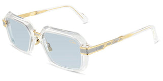 Cazal Cazal 6040/3 Unisex Transparent Squared Sunglasses
