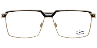 Cazal Cazal 7105 Unisex Gold Rectangle Eyeglasses