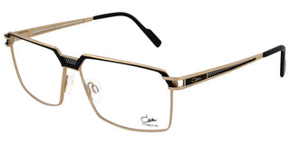 Cazal Cazal 7105 Unisex Gold Rectangle Eyeglasses