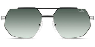 Cazal Cazal 7113/3 Unisex Silver Geometric Sunglasses