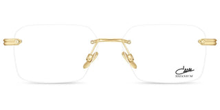 Cazal Cazal 7116 Unisex Gold Rectangle Eyeglasses