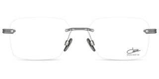 Cazal Cazal 7116 Unisex Silver Rectangle Eyeglasses