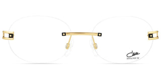 Cazal Cazal 7118 Unisex Gold Oval Eyeglasses