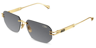 Cazal CAZAL 7121/3 unisex Gold Rectangle Sunglasses