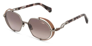 Cazal Cazal 9507 Unisex Ruthenium Round Sunglasses