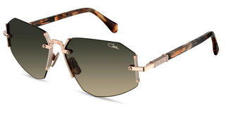 Cazal Cazal 9509 Unisex Gold Geometric Sunglasses