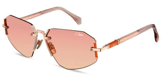 Cazal Cazal 9509 Unisex Rose Gold Geometric Sunglasses