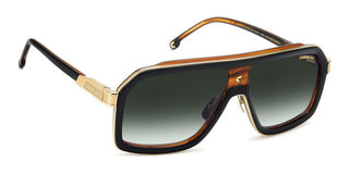 Carrera Ca 1053/s/ti Men Black Rectangle Sunglasses