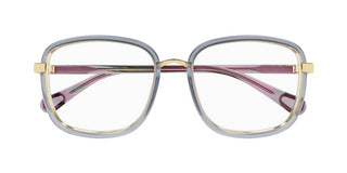 Chloé CC0025O KIDS unisex Grey Geometric Eyeglasses
