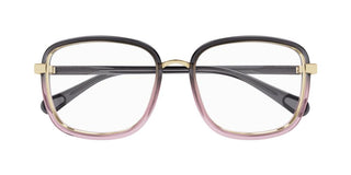 Chloé CC0025O KIDS unisex Black Geometric Eyeglasses