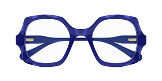 Chloé CC0026O KIDS unisex Blue Geometric Eyeglasses