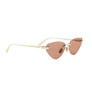 DIOR CDior CDior B5U women Gold Cat Eye Sunglasses