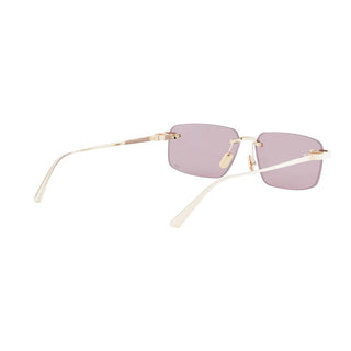 DIOR CDior CDior S4U women Gold Rectangle Sunglasses
