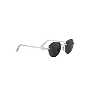 DIOR CD Diamond CD Diamond R5U men Silver Pantos Sunglasses