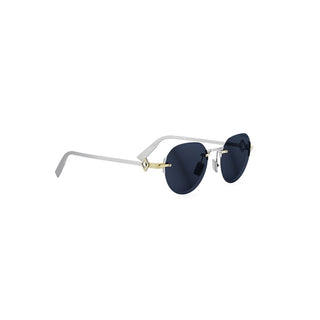 DIOR CD Diamond CD Diamond R5U men Gold Pantos Sunglasses
