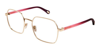 Chloé Ch0268o Women Gold Squared Eyeglasses