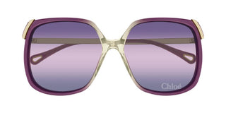 Chloé CH0286S women Gold Oversize Sunglasses