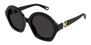 Chloé CH0302S women Black Round Sunglasses