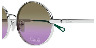 Chloé CH0326S women Silver Round Sunglasses