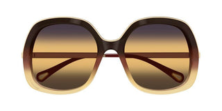 Chloé CH0327S women Brown Oversize Sunglasses