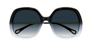 Chloé CH0327S women Gold Oversize Sunglasses