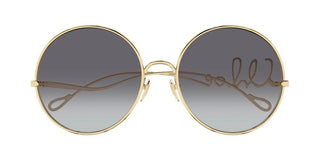 Chloé CH0329S women Gold Round Sunglasses