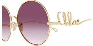 Chloé Ch0329s Women Gold Round Sunglasses