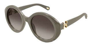 Chloé CH0332S women Green Round Sunglasses