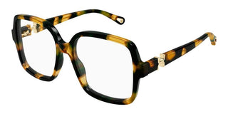 Chloé CH0335O women Havana Geometric Eyeglasses
