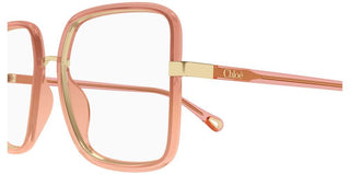 Chloé CH0338O women Pink Geometric Eyeglasses
