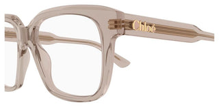 Chloé CH0340O women Brown Geometric Eyeglasses