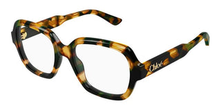 Chloé CH0341O women Havana Geometric Eyeglasses