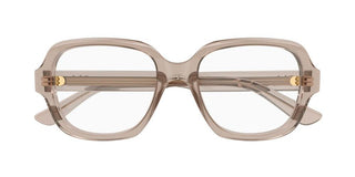 Chloé CH0341O women Brown Geometric Eyeglasses
