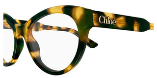 Chloé Ch0342o Women Havana Cat Eye Eyeglasses