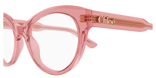 Chloé Ch0342o Women Pink Cat Eye Eyeglasses