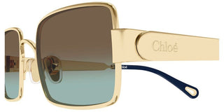 Chloé Ch0354s Women Gold Squared Sunglasses