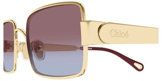 Chloé Ch0354s Women Gold Squared Sunglasses