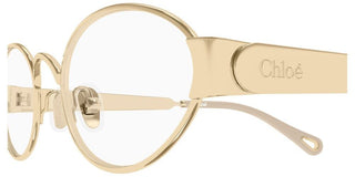 Chloé Ch0355o Women Gold Oval Eyeglasses