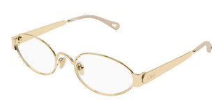 Chloé Ch0355o Women Gold Oval Eyeglasses
