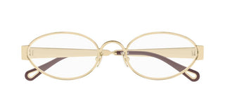 Chloé CH0355O women Gold Oval Eyeglasses