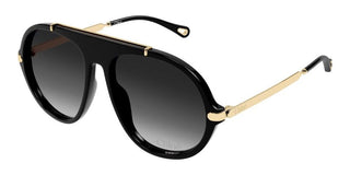 Chloé CH0357S women Black Pilot Sunglasses